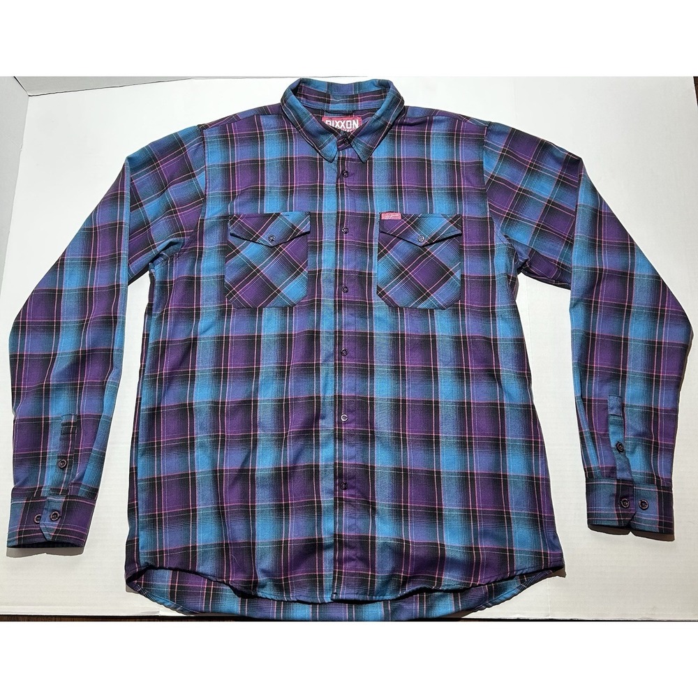 DIXXON Flannel X Hofmann Designs 2.0 Men's 2XLT Tall Biker Casual Long Sleeve